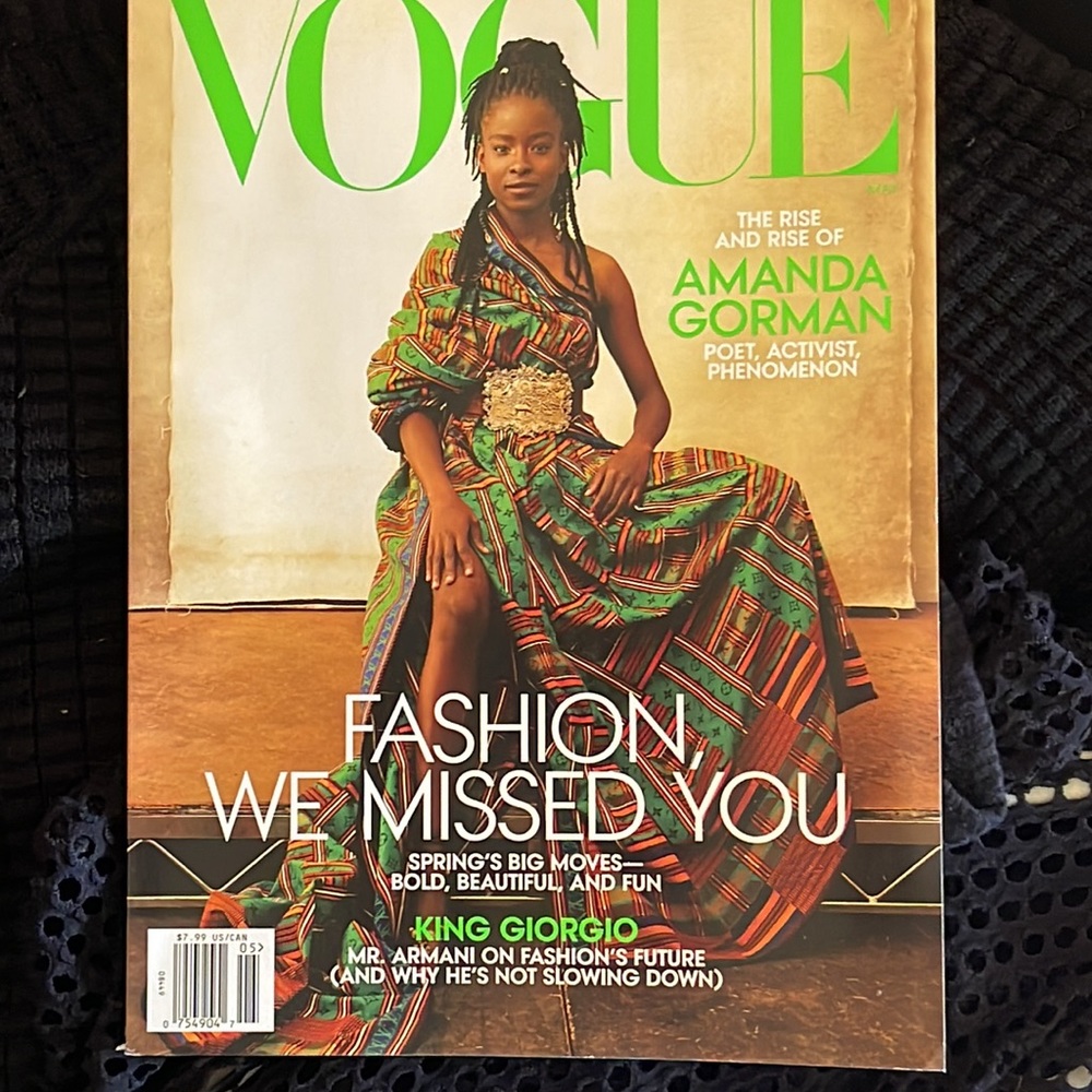 🔥 Vogue Magazine-Amanda Gorman-Unread